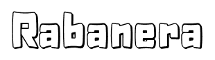 Rabanera font