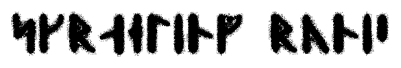 Skraeling Runic font