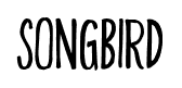 Songbird font