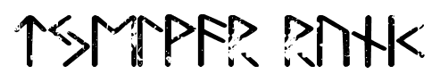 Tjelvar Runic font