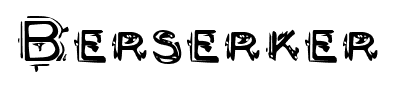 Berserker font