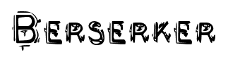 Berserker font