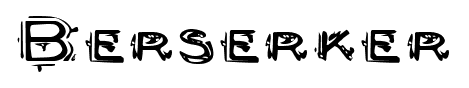 Berserker font