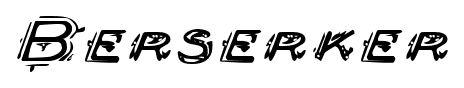 Berserker font