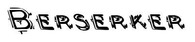 Berserker font