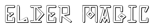 Elder Magic font
