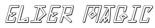 Elder Magic font