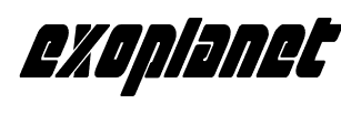 Exoplanet font