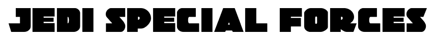 Jedi Special Forces font