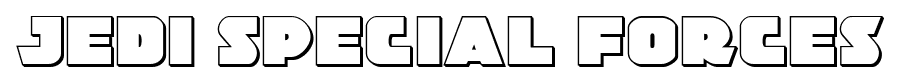 Jedi Special Forces font