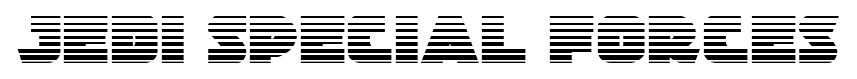 Jedi Special Forces font
