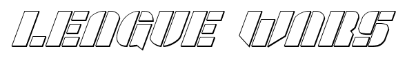 League Wars font