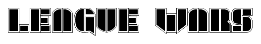 League Wars font