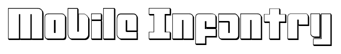Mobile Infantry font