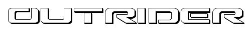 Outrider font