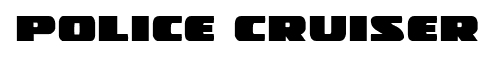Police Cruiser font