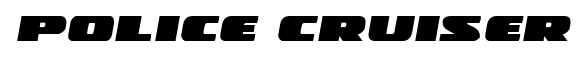 Police Cruiser font