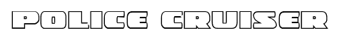 Police Cruiser font