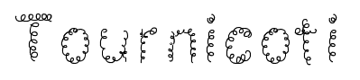 Tournicoti font