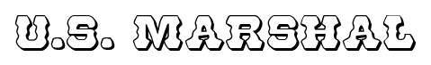 U.S. Marshal font