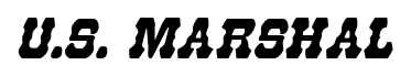 U.S. Marshal font