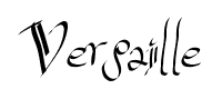 Versaille font