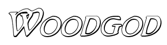 Woodgod font