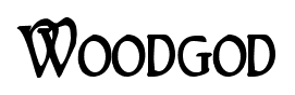 Woodgod font