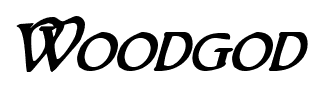 Woodgod font