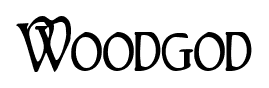 Woodgod font