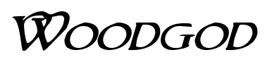 Woodgod font