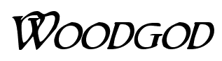 Woodgod font