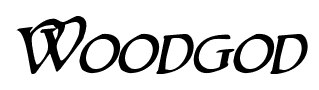 Woodgod font