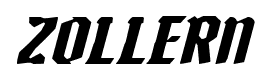 Zollern font