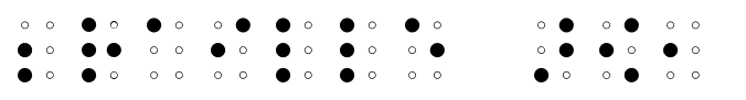 Braille AOE font