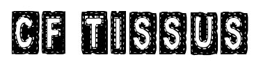 CF Tissus font