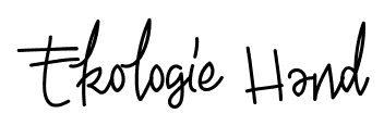 Ekologie Hand font