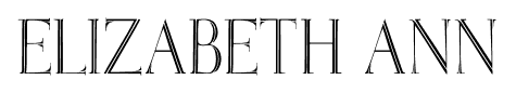 Elizabeth ANN font