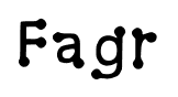 Fagr font