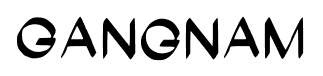 Gangnam font