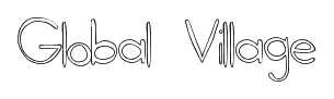 Global Village font