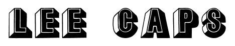 Lee Caps font