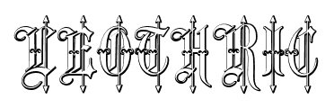 Leothric font