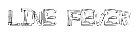 Line Fever font