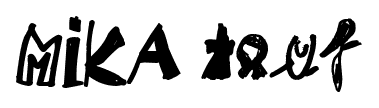 MIKA teuf font