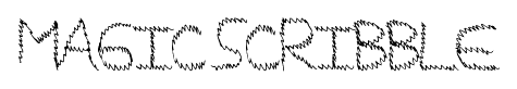 Magic Scribble font