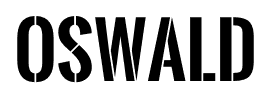 Oswald font