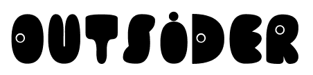Outsider font