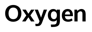 Oxygen font