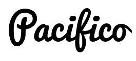 Pacifico font